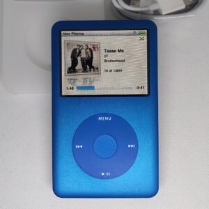 iPod Classic - 7th/6th gen, blue (3000mah battery)