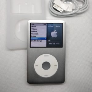 iPod Classic - 7th/6th gen, silver (3000mah battery)